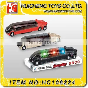 Electric Toy Bus With LED Light thumbnail-1