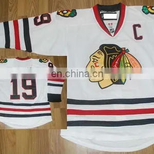 Wholesale White Jerseys/Chicago Blackhawks #19 Jonathan Tower Embroidery Hockey Jerseys Front thumbnail-1
