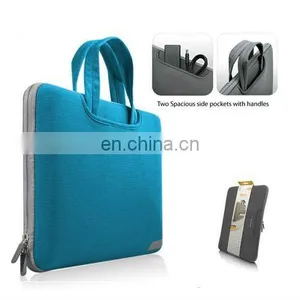 Sharp Blue Color Laptop Case With Handle and Useful Pockets thumbnail-1