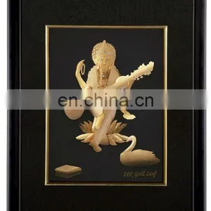 24k Gold Foil 3d Indian God thumbnail-1