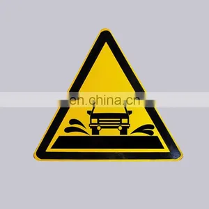 Top Quality Triangle Shape And Durable Style Custom Reflective Metal Road Safty Traffic Sign thumbnail-1