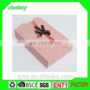 Folding Pink Color Art Paper & Paper Candy Box With Bottom Insert thumbnail-1