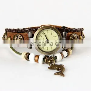 Hot Sale Genuine Charm Retro Leather WristWatch thumbnail-4