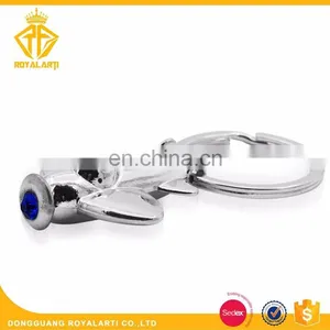 3D Silver Sport Metal Keychain for Football Match thumbnail-3