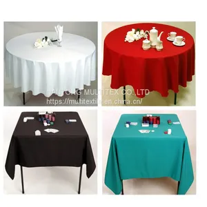 Wholesale 100% Polyester Tablecloths/Table Cover For Event&Party thumbnail-1