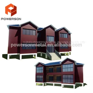 Light Steel Frame Villa Prefabricated Luxury Villa thumbnail-2