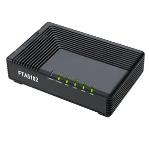 2FXS Port Network Voip Phone Adapter Voip Adapter Pulse Dialing for FTA5102 thumbnail-4