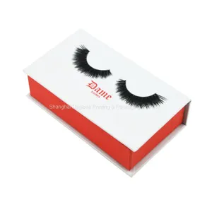 Wholesale Logo Printed Luxury Custom Cosmetics Box Eyelash Packaging thumbnail-1