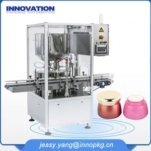 Facial Cream Bottle Filling and Capping Machine thumbnail-1