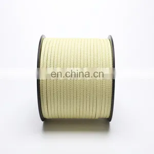 High Temperature Custom Resistance Fireproof Braided Aramid Fiber Roller Rope thumbnail-4