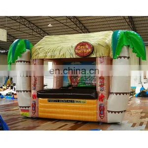 High Quality Backyard Party Hawaii Tiki Bar Style Mobile Kiosk Advertising Snack Food Inflatable Booth thumbnail-3