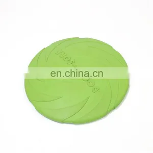 Chewing Resistant Flyer Rubber Training Dog Fetch Toy Flying Disc thumbnail-5