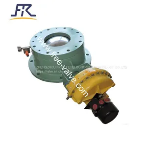 DN200 Ball Type Pneumatic Dome Valve for Coal Power Plant Fly Ash System thumbnail-3
