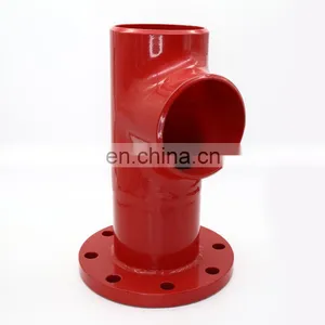Fire Steel Sprinkler ASTM A53 SCH40 Galvanized and Red Painted STEEL PIPE thumbnail-1
