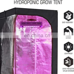 Complete Grow Tent Kit for Greenhouse Flower Led Light Phyto Lamp Tent Set thumbnail-6