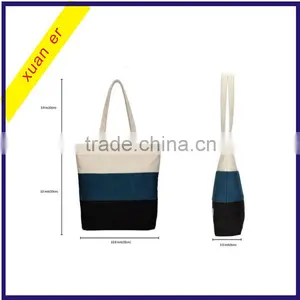 Wholesale Women's Canvas Shoulder Hand Bag Made in China thumbnail-3