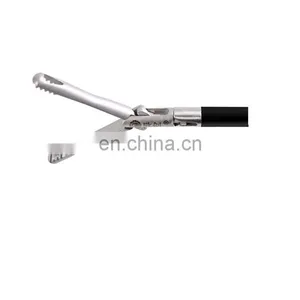 Geyi Autoclavable Laparoscopic Surgical Instruments Fenestrated Grasping Forceps With Long Tip thumbnail-2