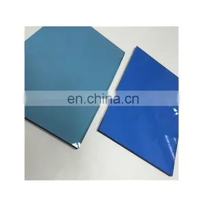 Heat Reflection Grey Blue Green Bronze Window Glass Factory Colored Tinted Building Glass thumbnail-1