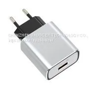 Quick Charge Aluminium EU Plug Mobile Charger Usb Charger Supplier Wholesale Mobile Phone Accessories thumbnail-1
