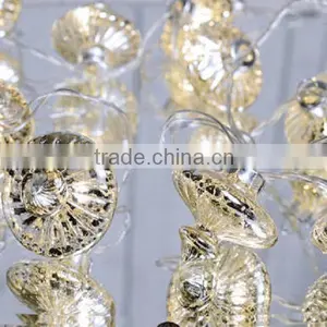 Colorful Silver Glass Lantern Fairy Light String HNL308B thumbnail-5