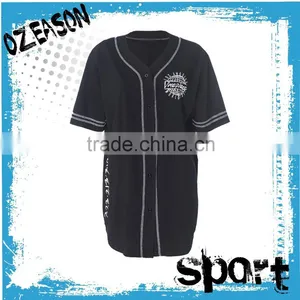 New Style Baseball Jersey Pattern Wholesale Blank Baseball Jerseys thumbnail-1