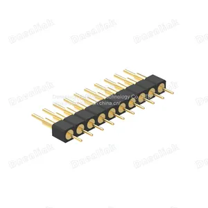 Dnenlink 2.54mm Machined Pin Connector Single Row H3.00mm Straight DIP thumbnail-2