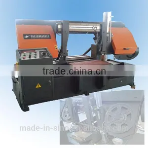 Good Quality GZ-4240/65 Semi Auto Hydraulic Band Saw Tools Electric Saw Prices thumbnail-1