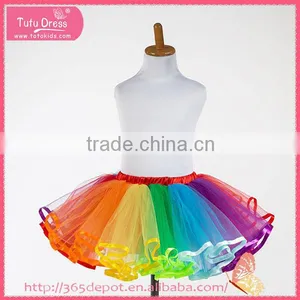 Bowknot Waist Varicolored Tutu Dress for Halloween Ceremony Gauze Dress Halloween Costume Supplier's Choice thumbnail-1