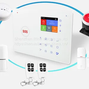 Foreign Trade Selling GSM+WIFI Wireless Alarm/alarm(wechat:13510231336) thumbnail-1