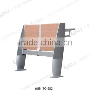 Aluminium Alloy Leg Patented Folding School Desks and Chairs for University TC-982-E thumbnail-4