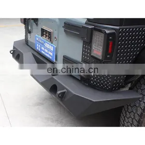 Car Rear Bumpers for Jeep Wrangler JK 2007-2017 off Road Parts Steel Back Bumper Guard From Maiker thumbnail-5