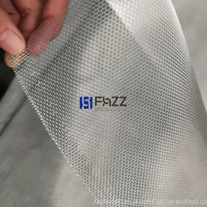Long-lasting Aluminum Insect Screen Mesh Bright SS Finish Woven Aluminum thumbnail-3