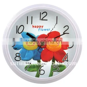 Sun Flower Art Wall Clock thumbnail-1