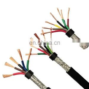 450/750v Tinned Copper Wire Braided Pvc Shield Twin And Earth Stranded Class 5 Copper Conductor Cable Control Cable thumbnail-4