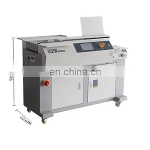 BM600SP for 320 mm Paper Binding Machine That 2022 Perfect Binder Hot Melt With High Binding Speed for Book thumbnail-2