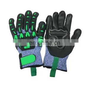 High Performance TPR Impact Mechanical Anti Cut Gloves thumbnail-2
