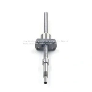4mm Diameter Pitch 1mm Replace KSS Mini 0401 Flanged Ball Screw thumbnail-2