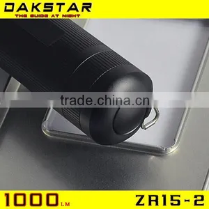 DAKSTAR NEW ZR15-2 XM-L U2 1000LM 18650&26650 Zoom Dimmer Flashlight LED Flashlight thumbnail-4