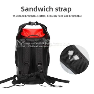 Custom OEM ODM Roll-Top PVC Dry Bag Waterproof Backpack Fully Waterproof Bag thumbnail-2