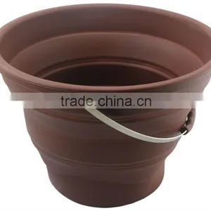 Muti-Functional Food Grade Silicone Bucket Foldable thumbnail-1