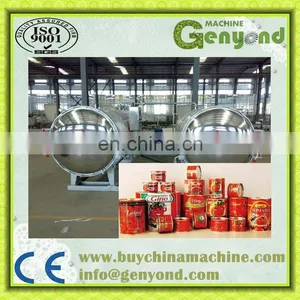 Latest Water Shower Type Horizontal Retort Sterilizer /steam Water Spray Autoclave for Food and Beverage thumbnail-4