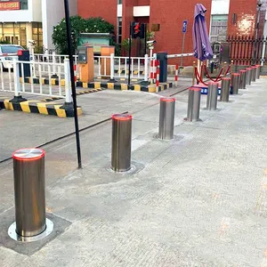 UPARK Reliable Factory Automatic Bollards With Remote Control Customized Sealed Bollard thumbnail-1
