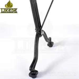 Classic Cross Legs Cast Iron Furniture Table Base & Frame Double Design Living Room Workshop Laundry Hospital Home Office Use thumbnail-5