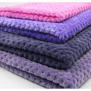 100% Polyester Jacquard Flannel Fleece Knitted Fabric thumbnail-5
