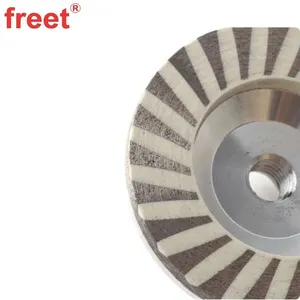 100mm Resin Filled Diamond Turbo Cup Wheels Aluminum Backer for Grinding Concrete thumbnail-5