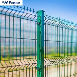 Waterproof Factory Manufacturer 3D Welded Wire Mesh Fence Panel thumbnail-2
