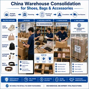 China Fashion Accessories Shipping Agent for Shoes Bags and Online Sellers thumbnail-2