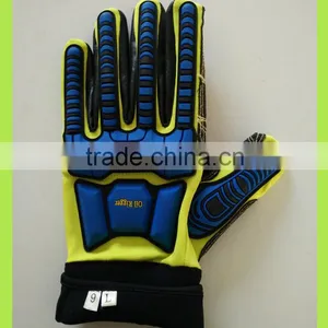 Oil Resistant Anti Cut Gloves High Performance Level 5 Anti Cut Leather Gloves thumbnail-3