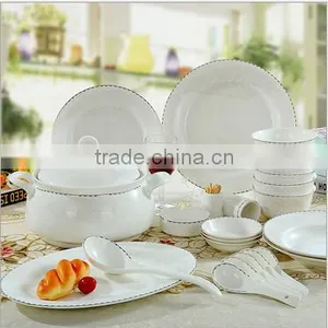 56 Pcs Cheap Dinner Plates for Home thumbnail-1