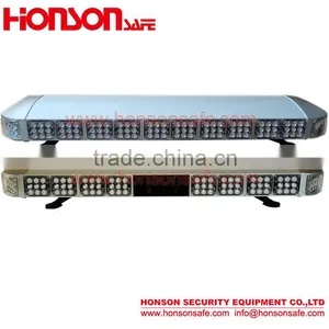 Double Row Led Full Length Warning Light Bar Vehicle Police Lightbar HS-9140 Supplier's Choice thumbnail-2